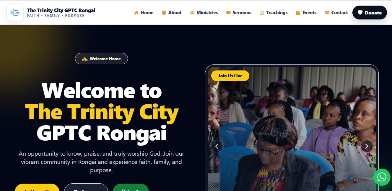 Church Website Project
